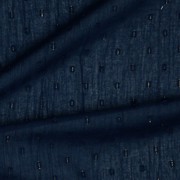 KATOEN KRINKEL DOBBY LUREX GOUD MARINEBLAUW (thumbnail) #3