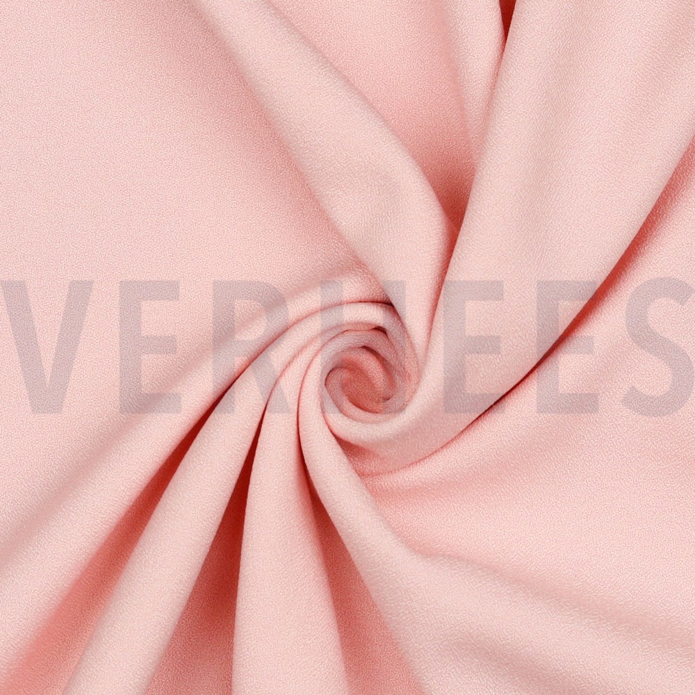 CRÊPE MAROCAIN STRETCH ROSE POUDRÉ #7