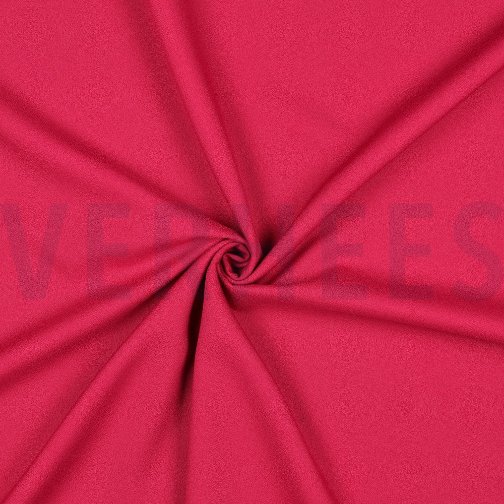 CRÊPE MAROCAIN STRETCH CERISE #7