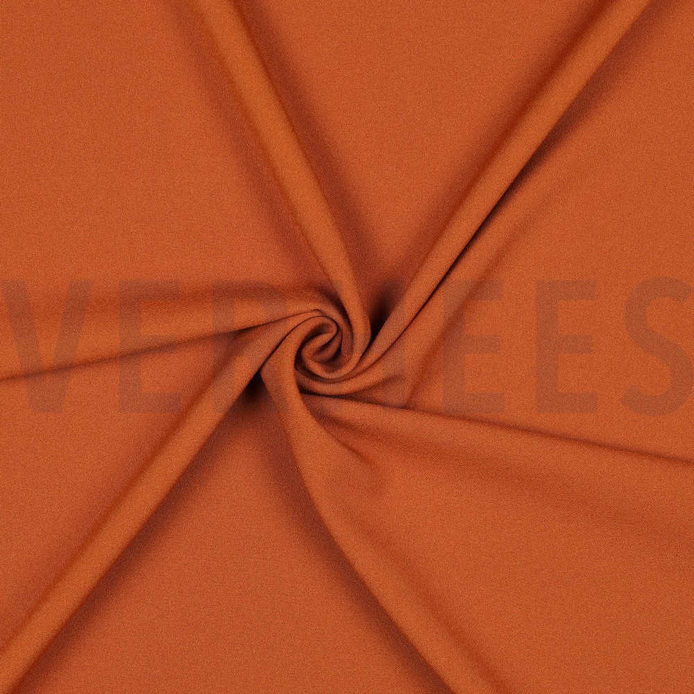 CRÊPE MAROCAIN STRETCH COGNAC #7