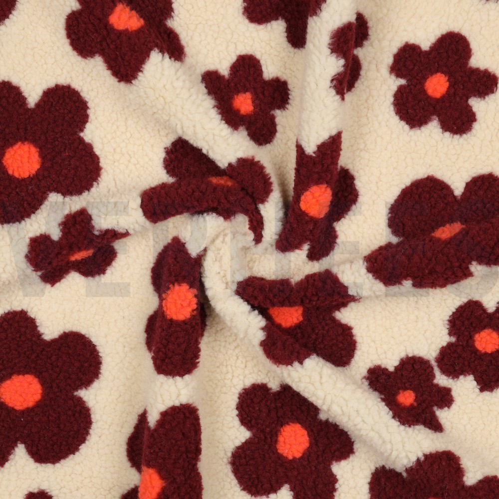 TEDDY JACQUARD FLOWERS BEIGE #7
