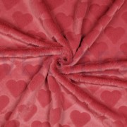 FAUSSE FOURRURE CŒURS ROUGE (thumbnail) #3