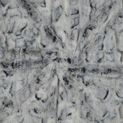 FAUX FUR ANIMAL SKIN BLACK (thumbnail) #3