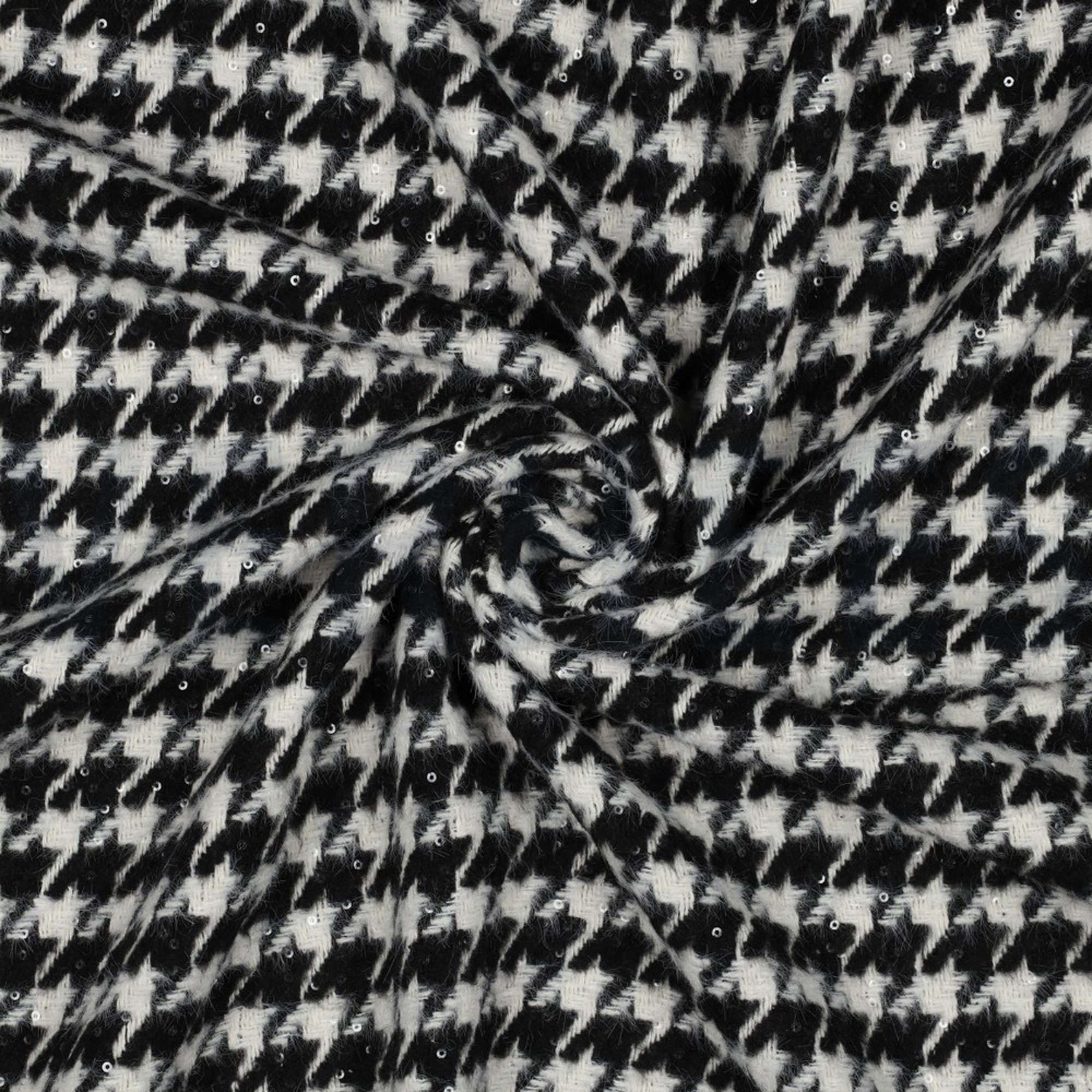 PIED DE POULE PAILLETES ZWART (high resolution) #3