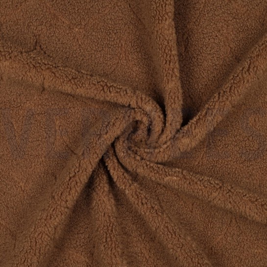 TEDDYSTOFF JACQUARD HERZEN BRAUN #7