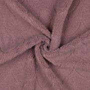 TEDDY JACQUARD HEARTS MAUVE (thumbnail) #3