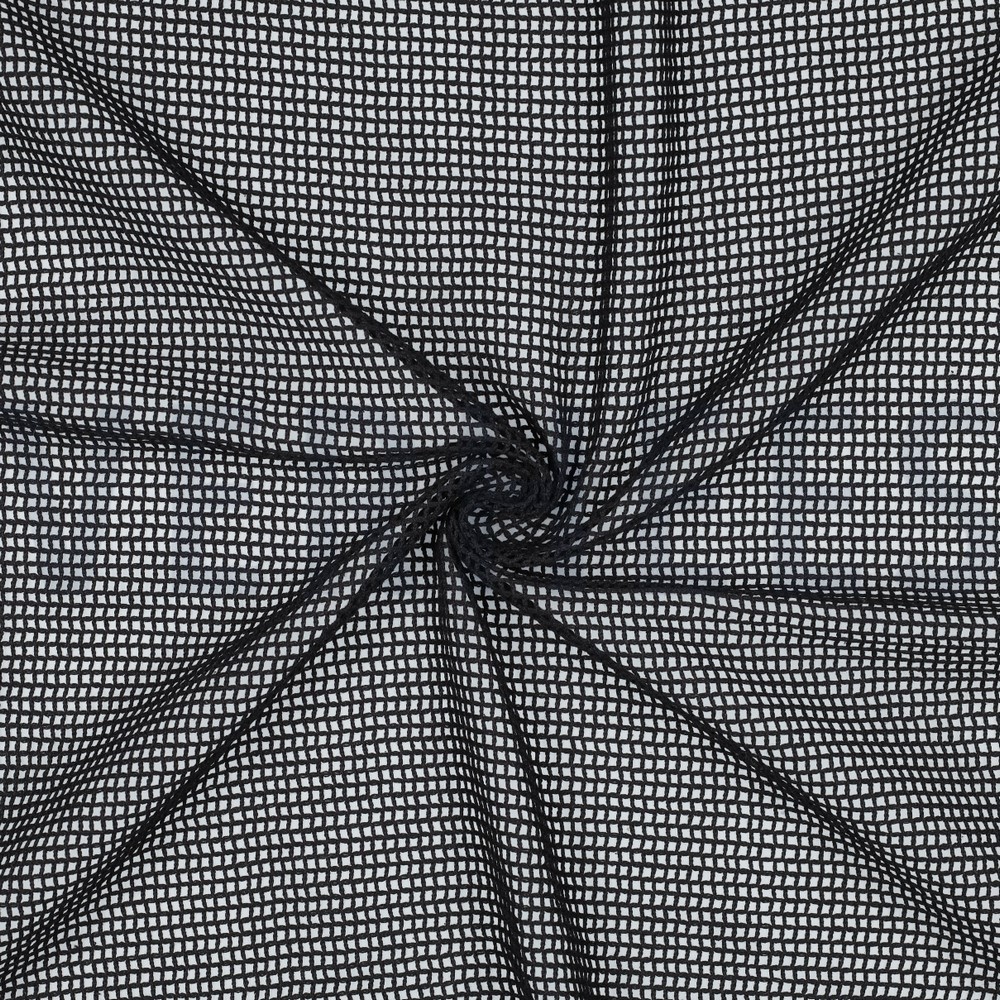 COTON CROCHETÉ NOIR #7