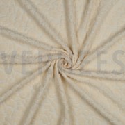 KATOEN BADSTOF GEBREID DIERENHUID NATURAL GEWASSEN (thumbnail) #3