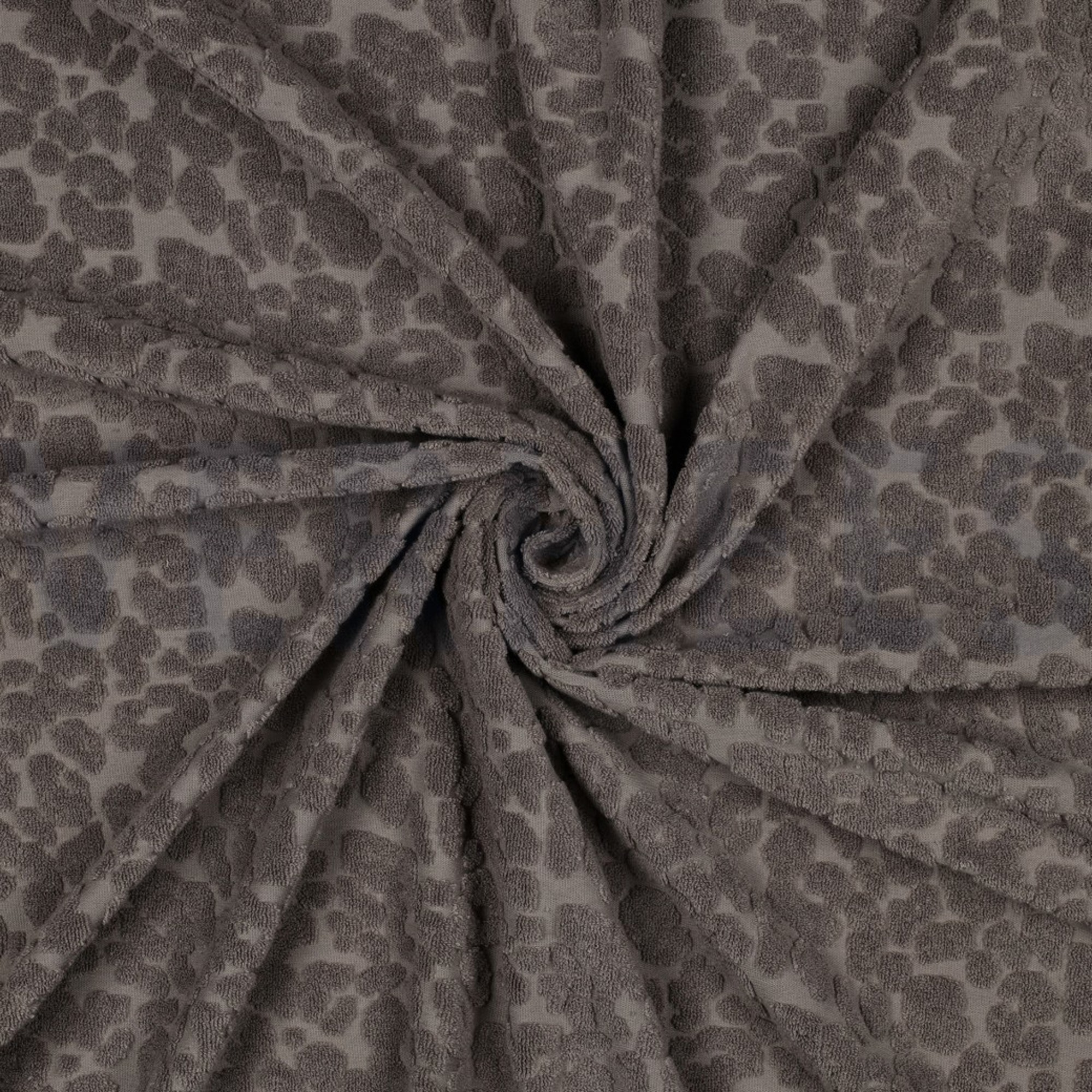 BAUMWOLLE FROTTEE GESTRICKT TIERHAUT TAUPE (high resolution) #3