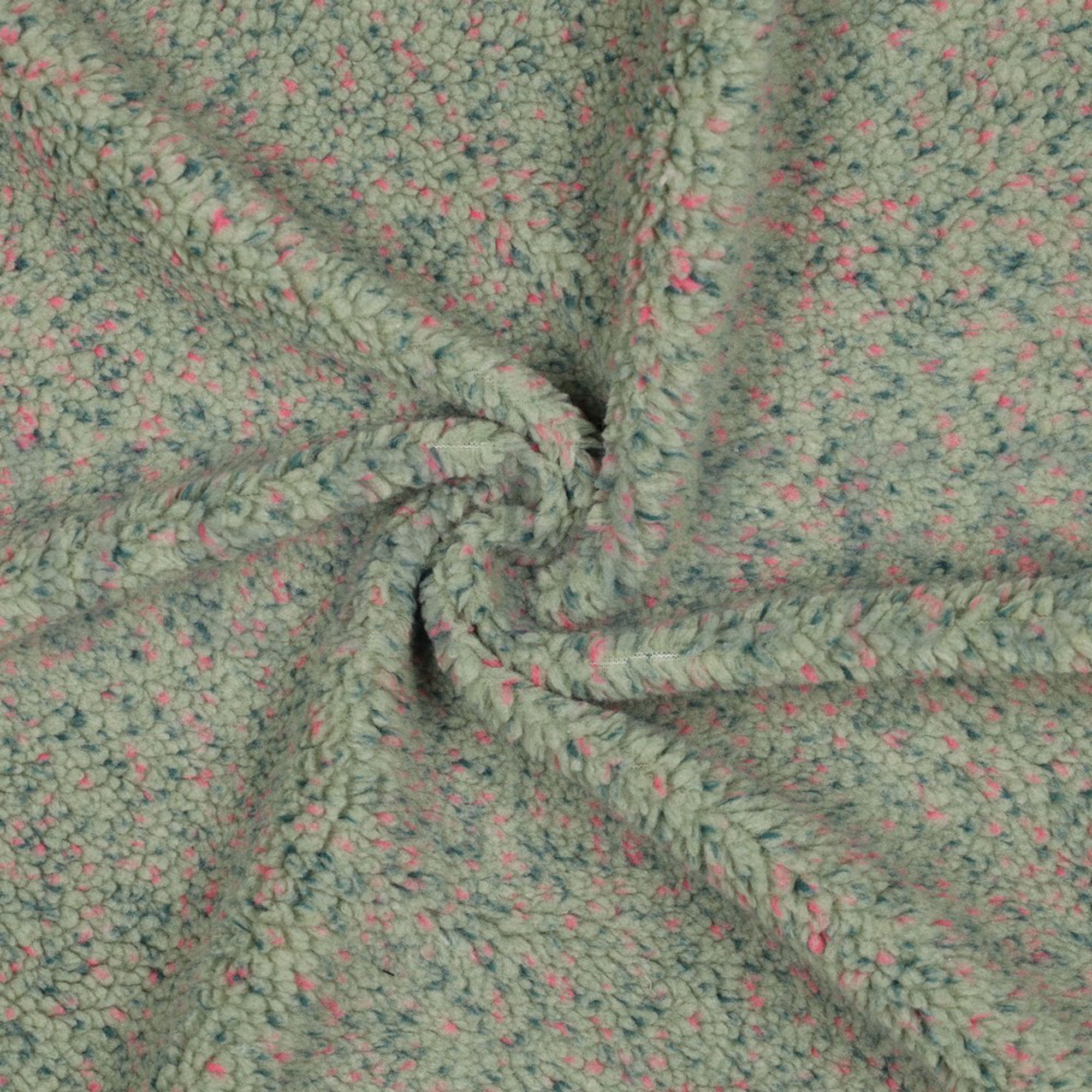 TEDDYSTOFF TWEED ALTGRÜN (high resolution) #3