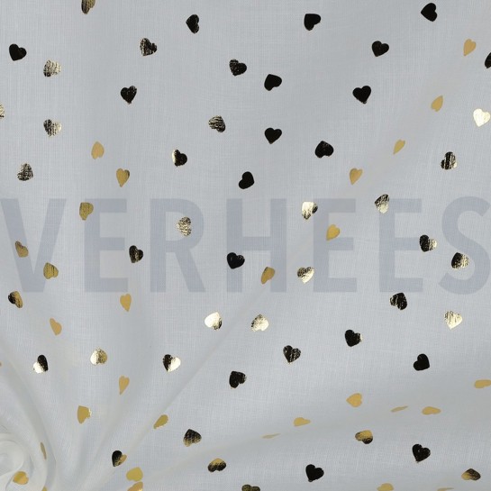 COTON FOIL COEURS BLANC #7