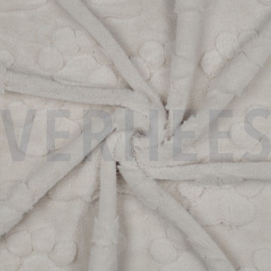 FLEECE DOG PAWS ECRU #7