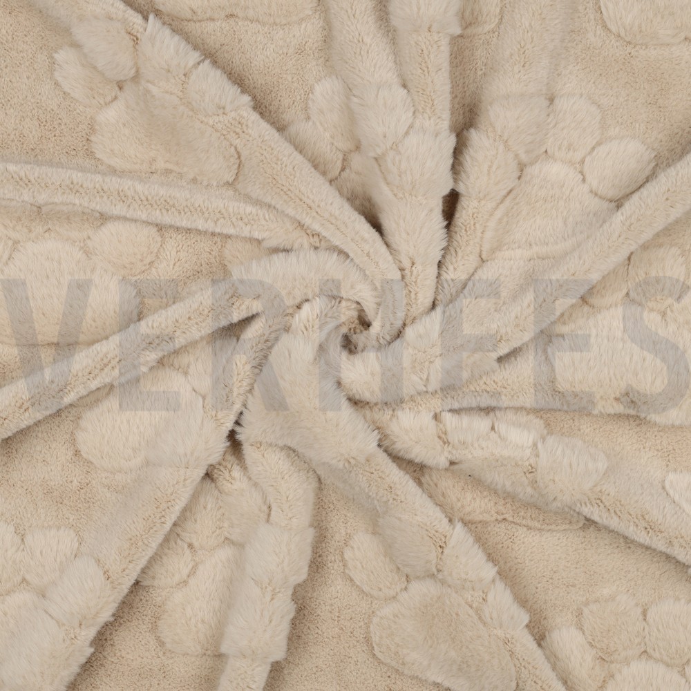 FLEECE DOG PAWS BEIGE #7