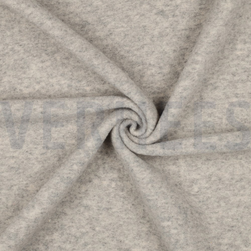 MÉRINOS LAINE POLAIRE GRIS CLAIR #7