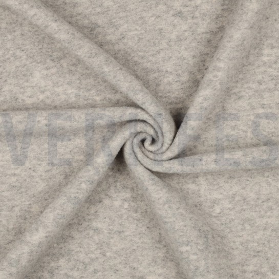 MERINO WOLL FLEECE HELLGRAU #7
