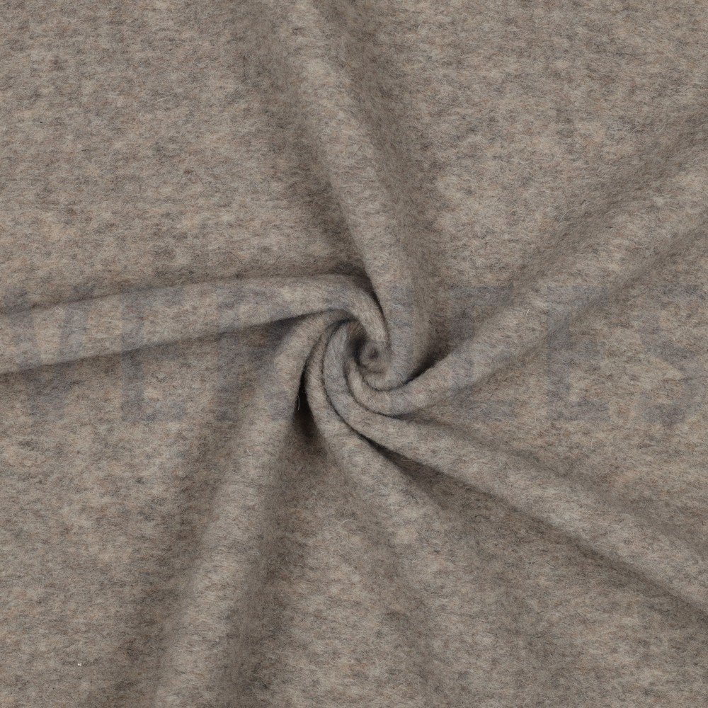 MERINO WOOL FLEECE BEIGE #7