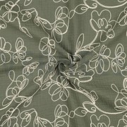 DOUBLE GAUZE EMBROIDERY FLOWERS PICKLE (thumbnail) #3