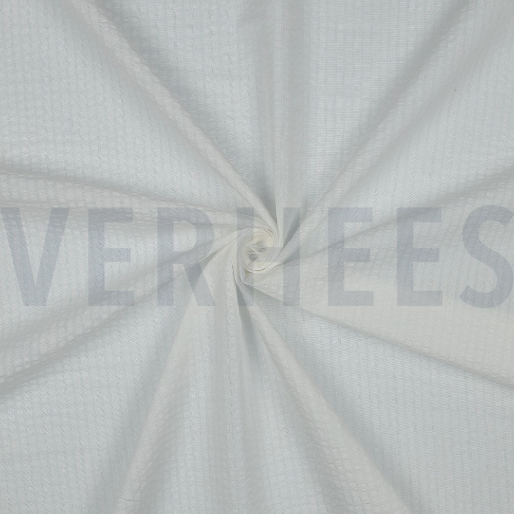COTTON JACQUARD SEERSUCKER WHITE #7
