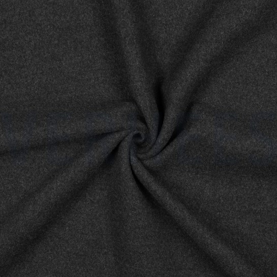 MANTELSTOF ANTHRACIET GEMÊLEERD #7