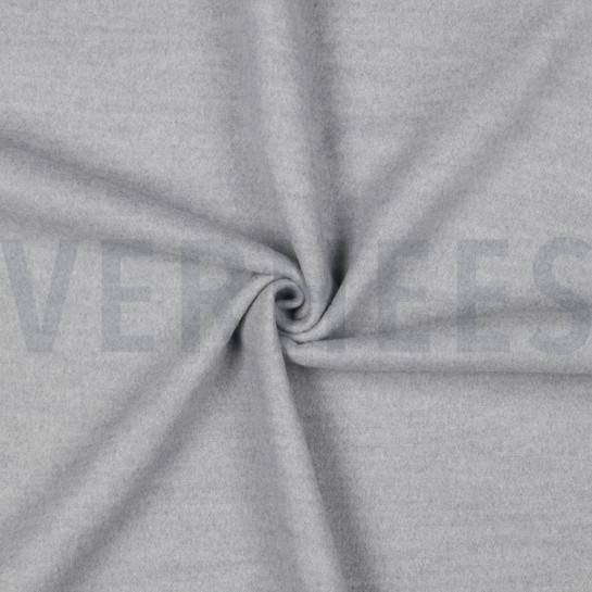 MANTELSTOF LICHTGRIJS GEMÊLEERD #7