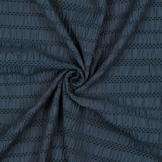 CHENILLE JACQUARD MARINEBLAU #7