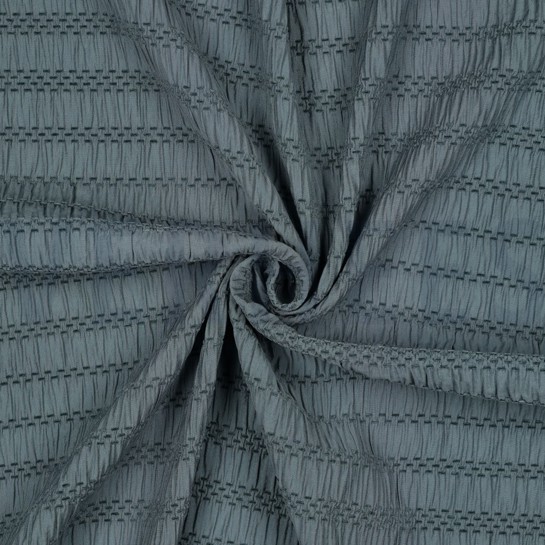 CHENILLE JACQUARD BLEU BRUMEUX #7