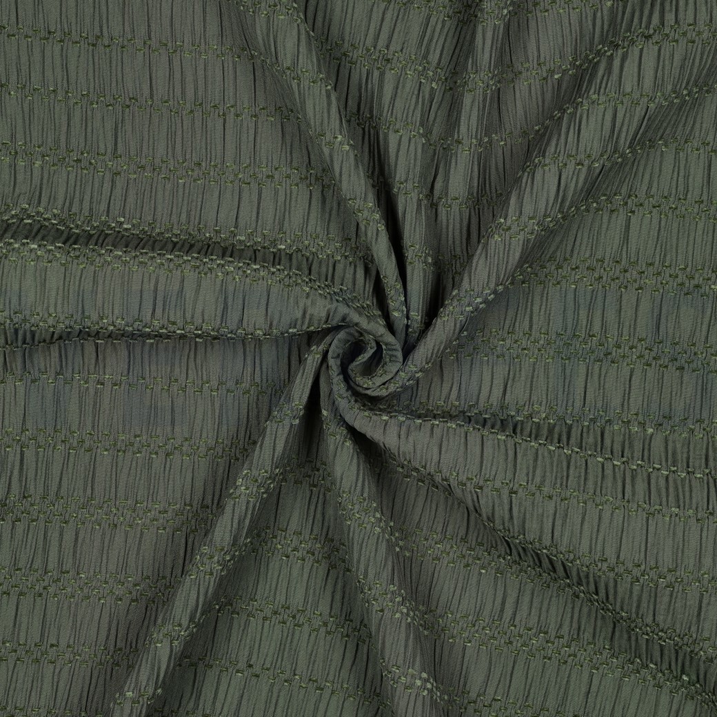 CHENILLE JACQUARD ARMEEGRÜN #7