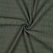 CHENILLE JACQUARD VERT ARMÉE (thumbnail) #3