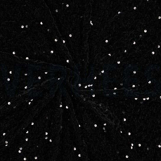 PAILLETTEN SAMT SCHWARZ #7