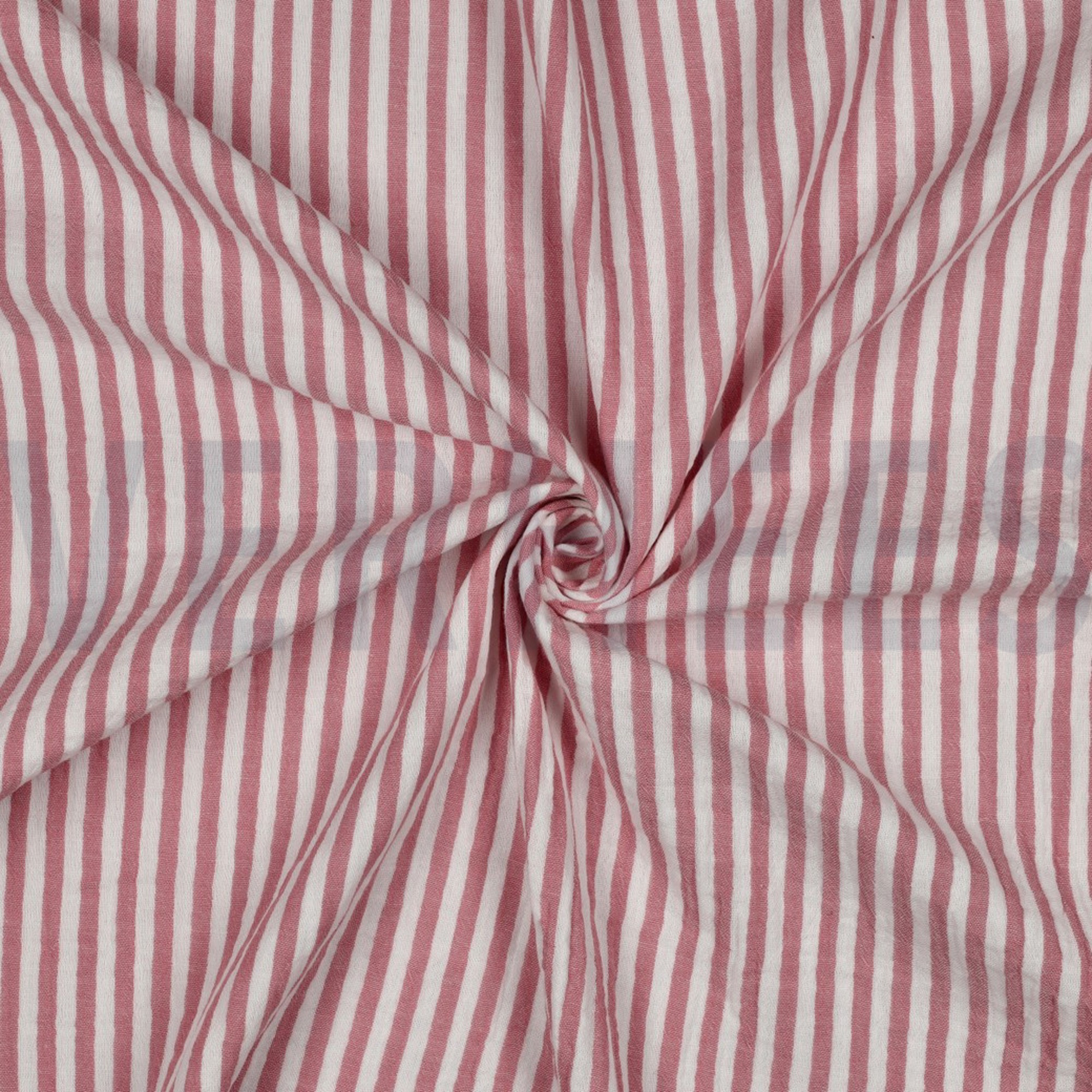 MUSSELIN GARNGEFÄRBT STREIFEN ROSÉ (high resolution) #3