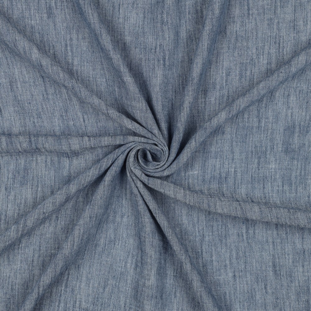 LINNEN LOOK MARINEBLAUW GEMÊLEERD #7