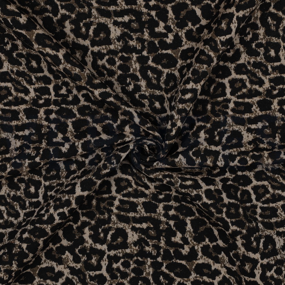 JACQUARD ANIMAL SKIN BEIGE #7