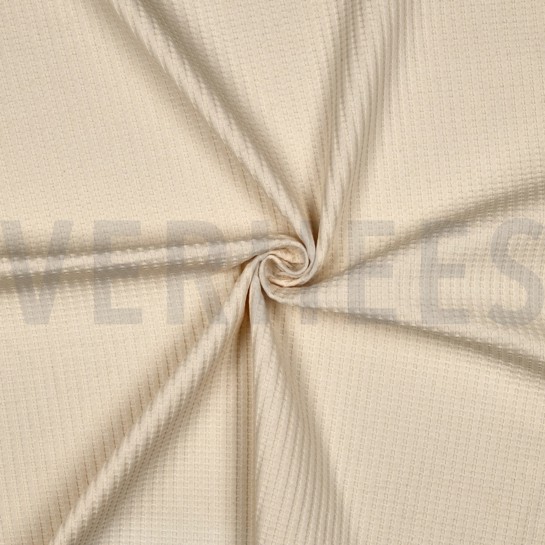 COTON MAILLÉ GAUFRÉ GOTS NATUREL #7
