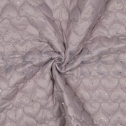 MATELASSÉ FOIL COEURS POUDRE FONCÉE (thumbnail) #3