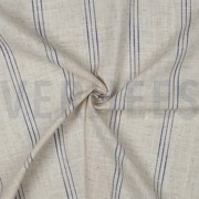 LINEN VISCOSE STRIPES BLUE (thumbnail) #3