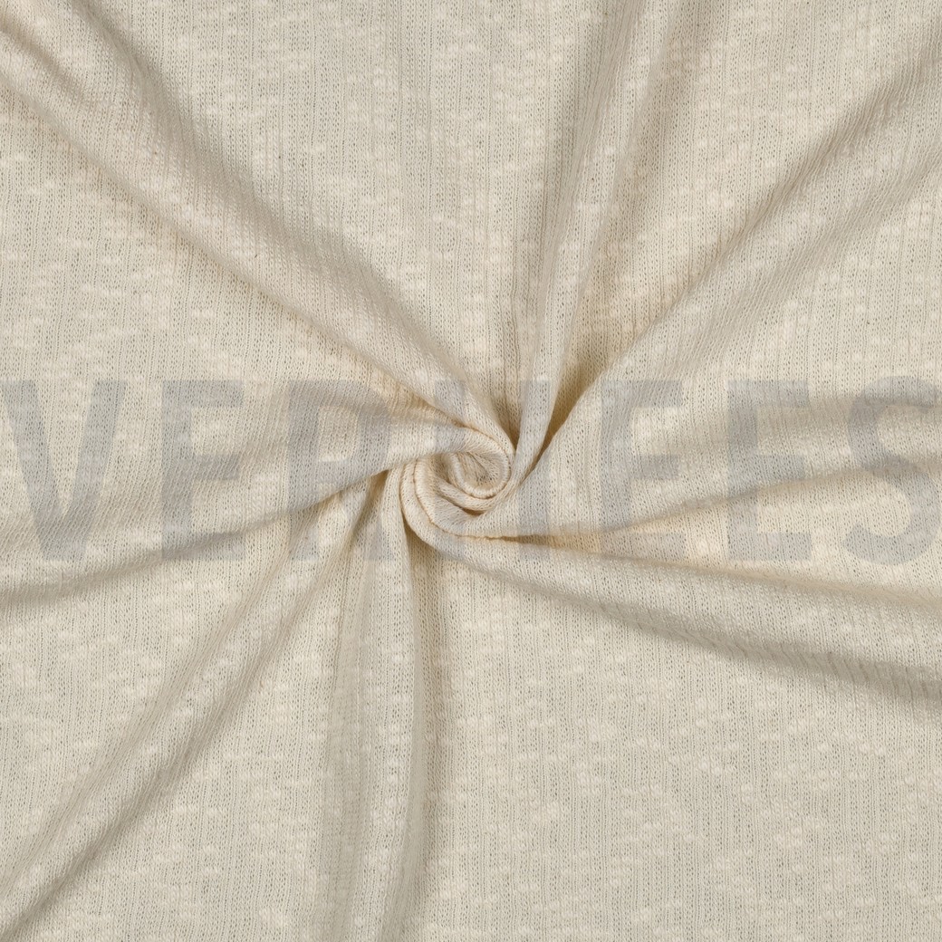 COTTON KNITTED CABLE NATURAL #7