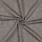 LINEN COTTON HERRINGBONE BROWN (thumbnail) #3