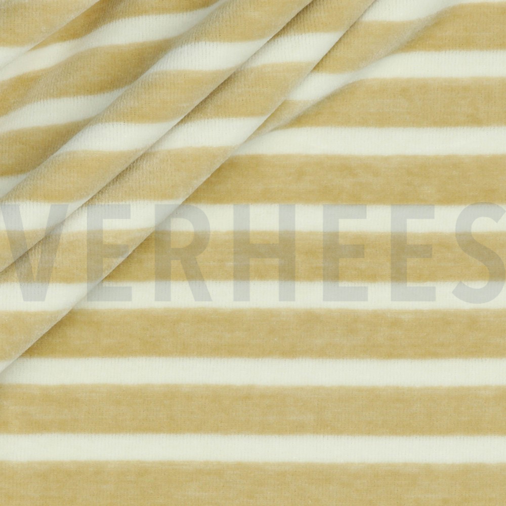 NICKY VELOURS GARENGEVERFD STREPEN ZAND/ECRU (high resolution) #3