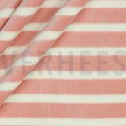 NICKY VELOURS YARN DYED STRIPES ROSE/ECRU (thumbnail) #3