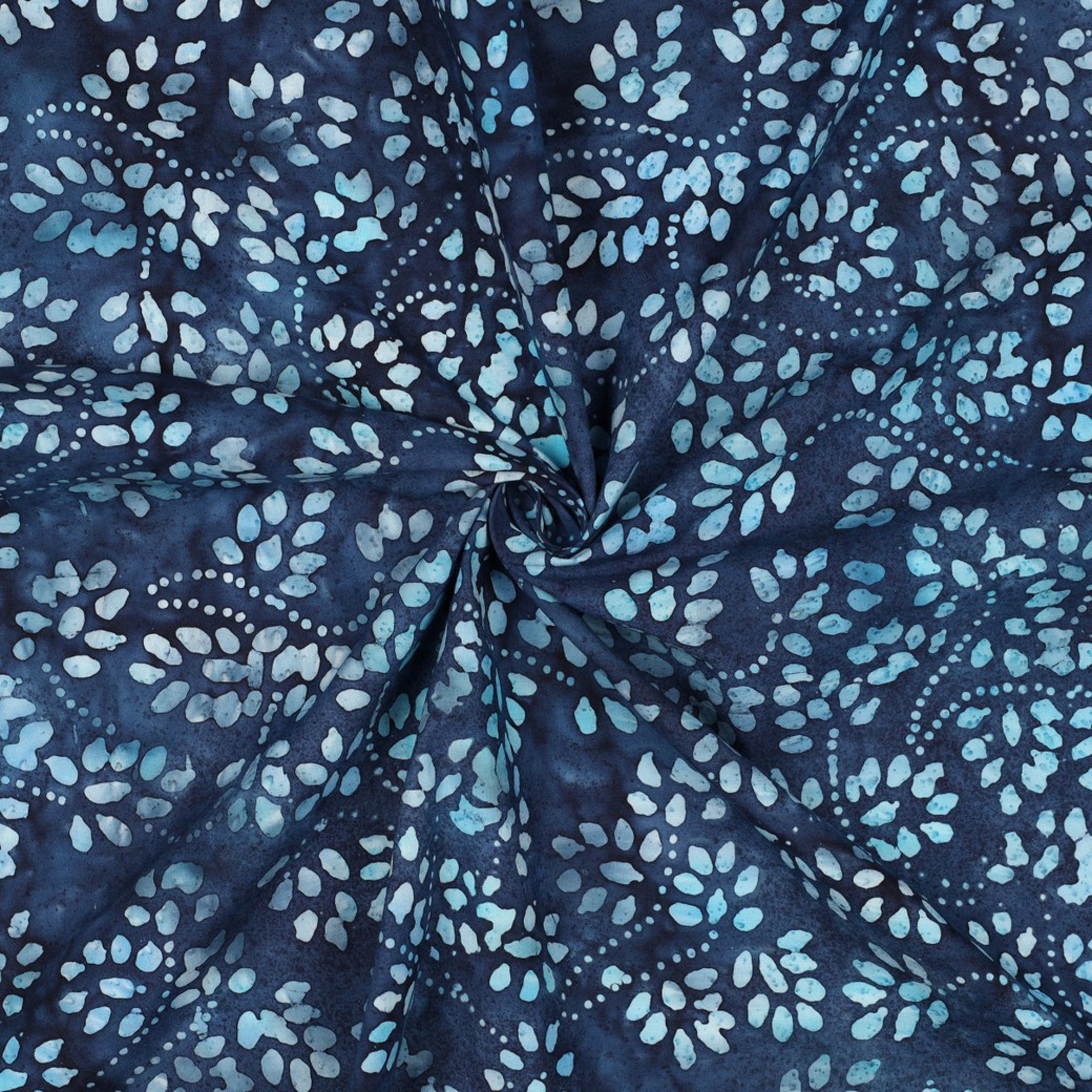 HANDCRAFTED BATIK COTTON NAVY (high resolution) #3