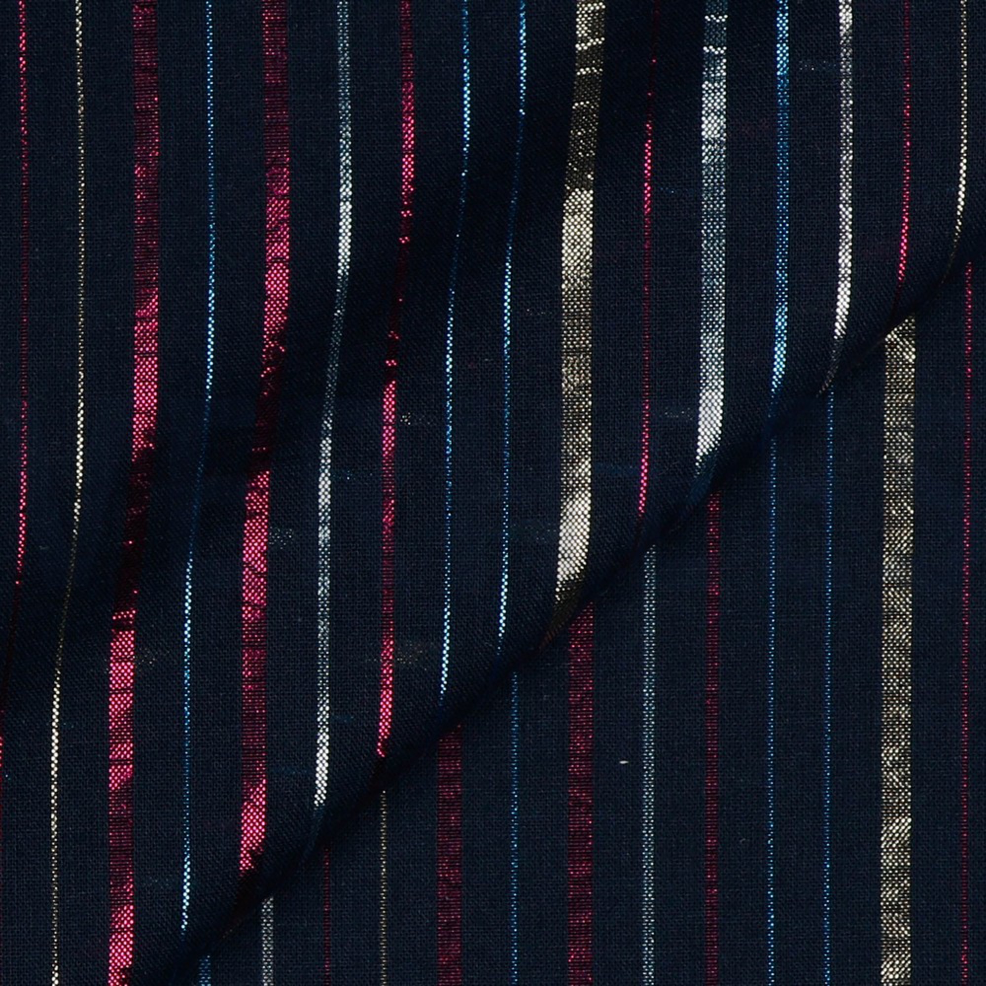 KATOEN LUREX STREPEN MARINEBLAUW (high resolution) #3