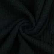 DOUBLE GAUZE GOTS ZWART (thumbnail) #3