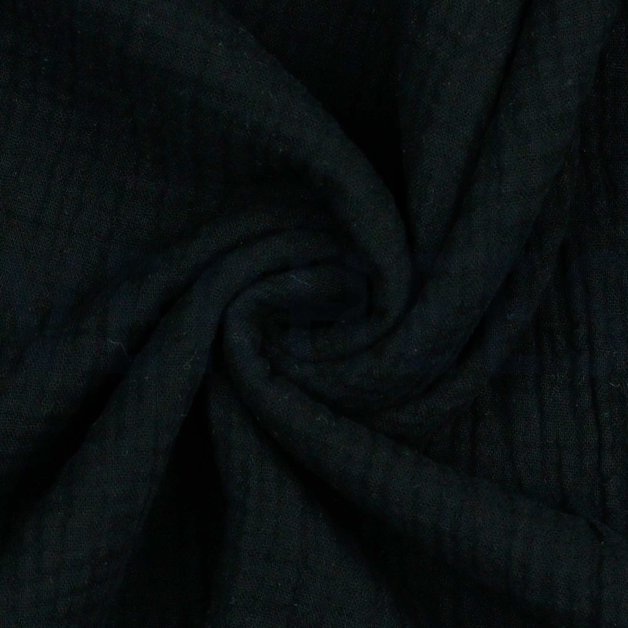 DOUBLE GAUZE GOTS ZWART (high resolution) #3