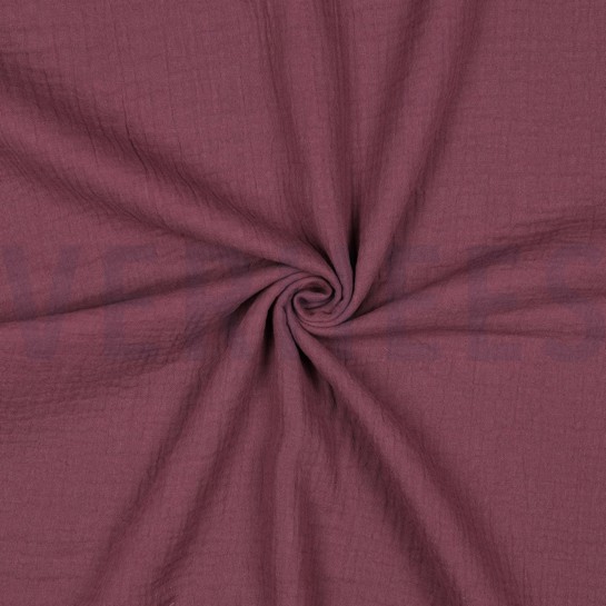 MUSSELIN GOTS AUBERGINE #7