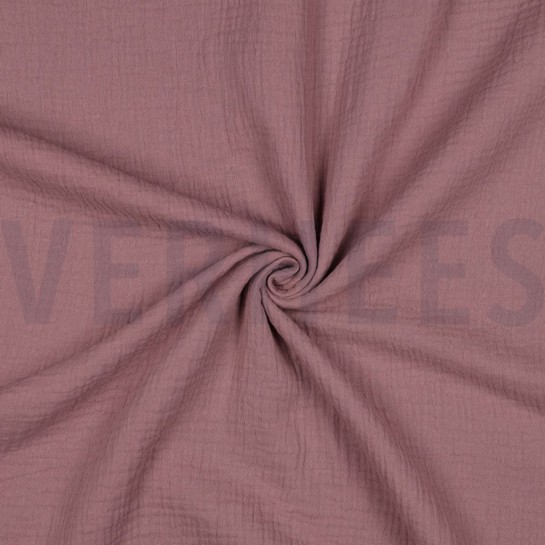 DOUBLE GAUZE GOTS OLD LILAC #7