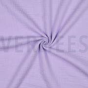 DOUBLE GAZE DE COTON GOTS LILAS (thumbnail) #3