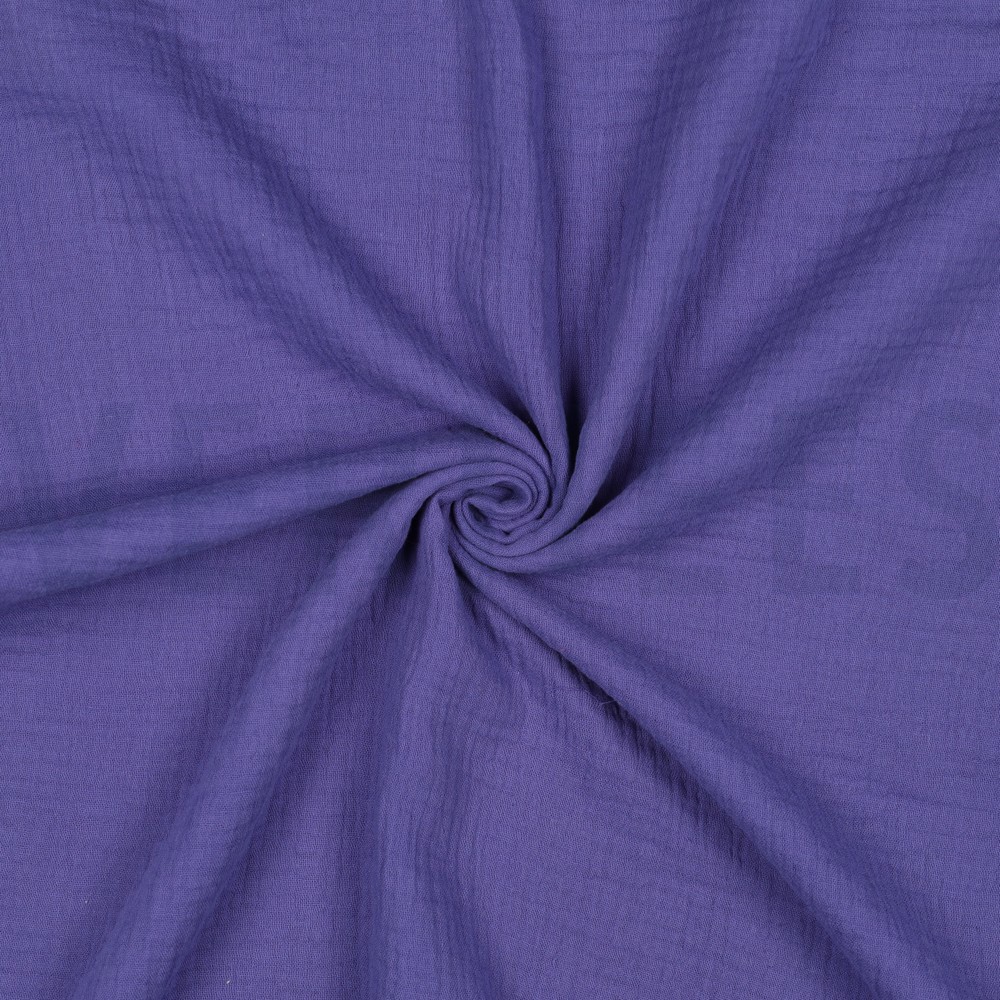 DOUBLE GAUZE GOTS LAVENDER #7