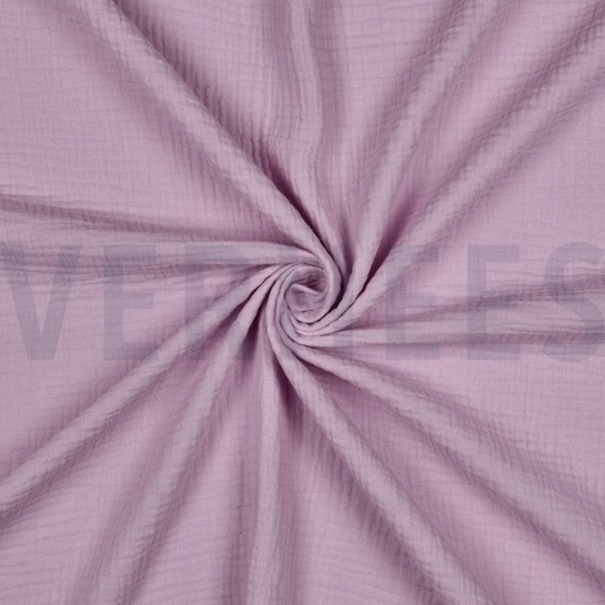 DOUBLE GAUZE GOTS LIGHT LILAC #7