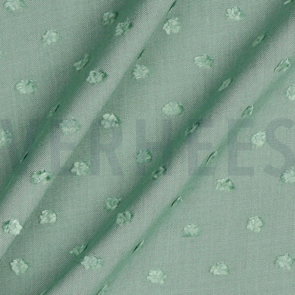 VISCOSE DOBBY VERT NIL #7