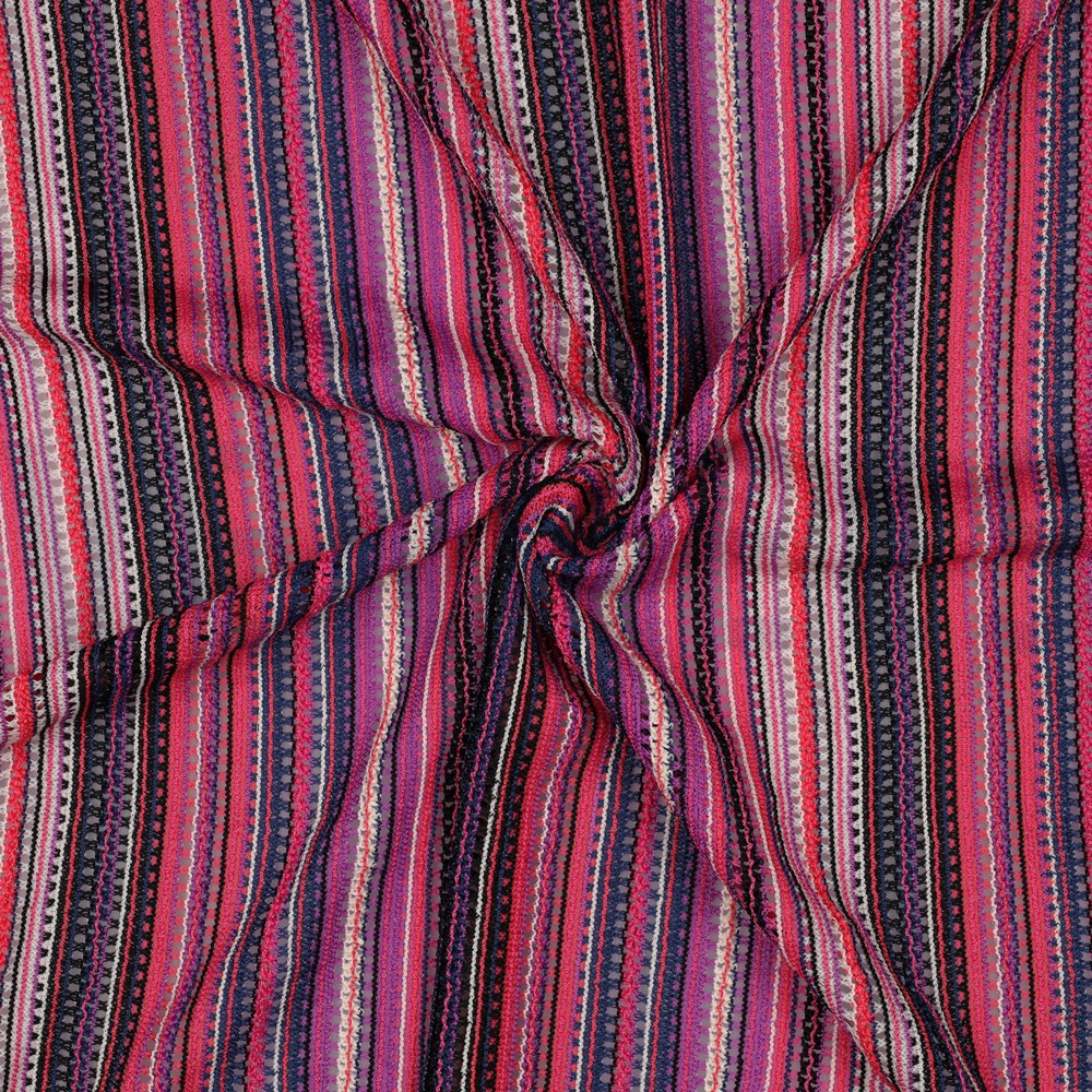 TISSU CROCHETÉ FUCHSIA #7